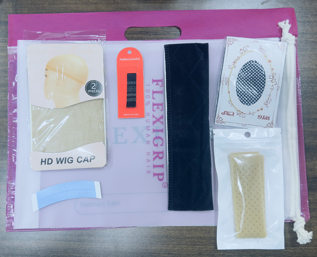 Your FREE 7-Piece Wig Kit: What’s Inside