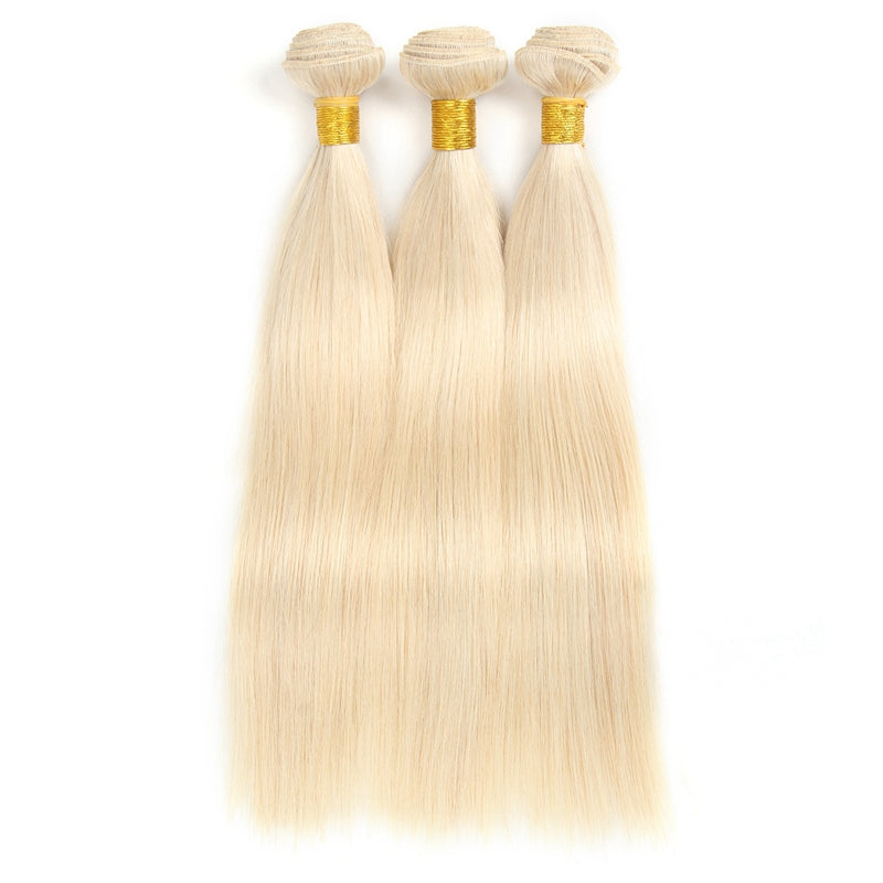 1pc 613 Blonde Straight / Body Wave 100% Human Hair Bundle