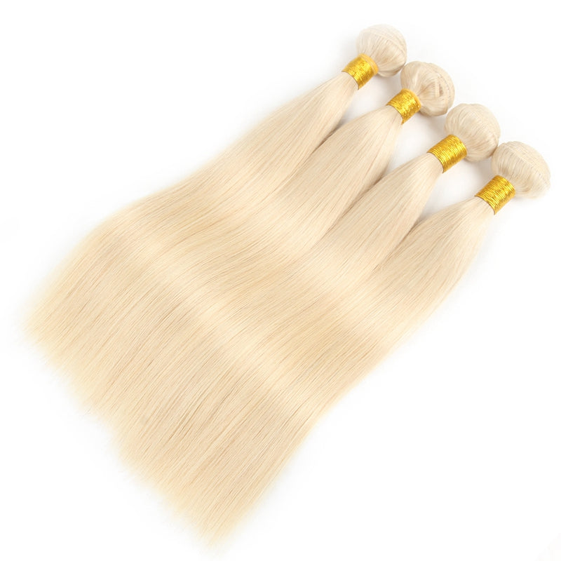 1pc 613 Blonde Straight / Body Wave 100% Human Hair Bundle