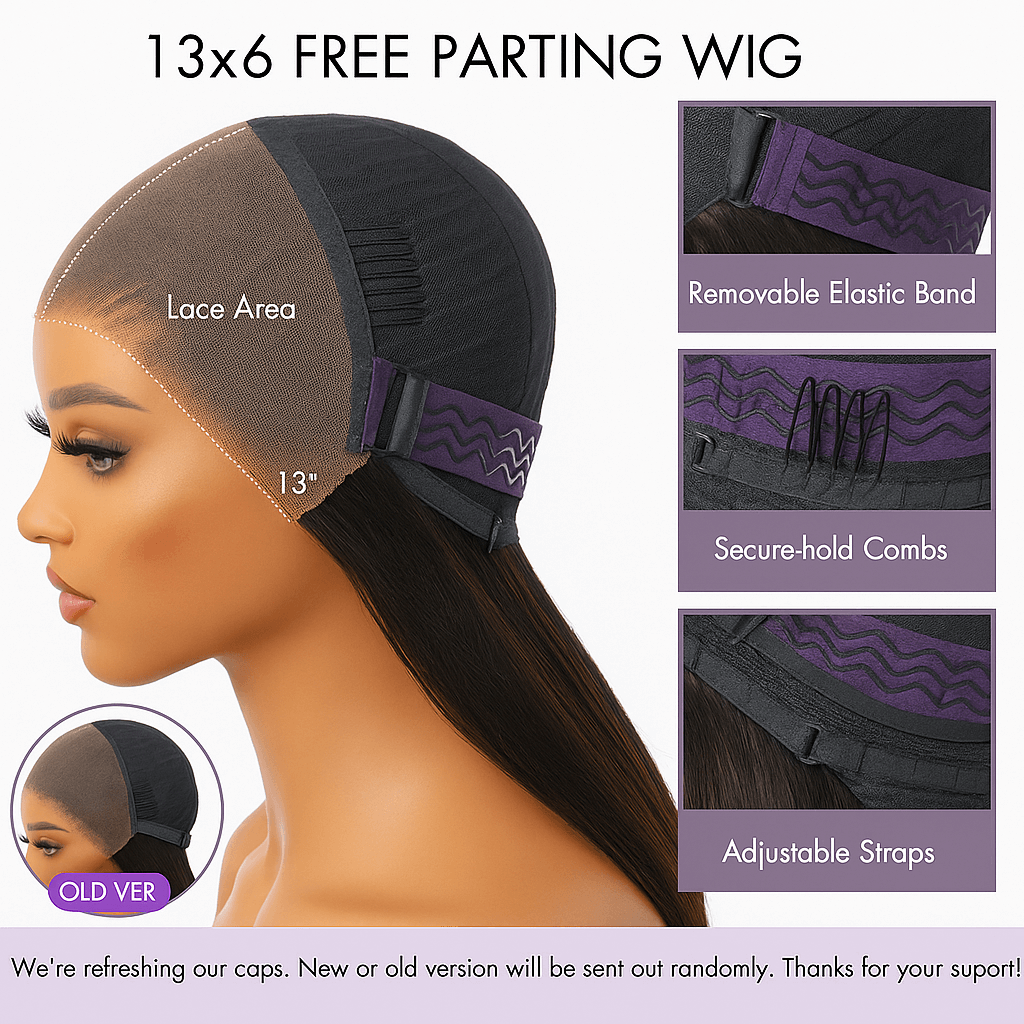 FLEXIGRIP 13x6 HD Lace Body Wave Wig – **Glueless**, 100% Human Hair