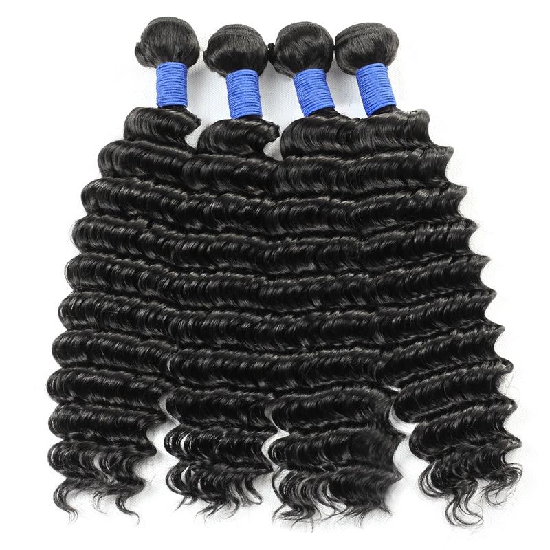 1pc Deep Wave 100% Virgin Human Hair Bundle