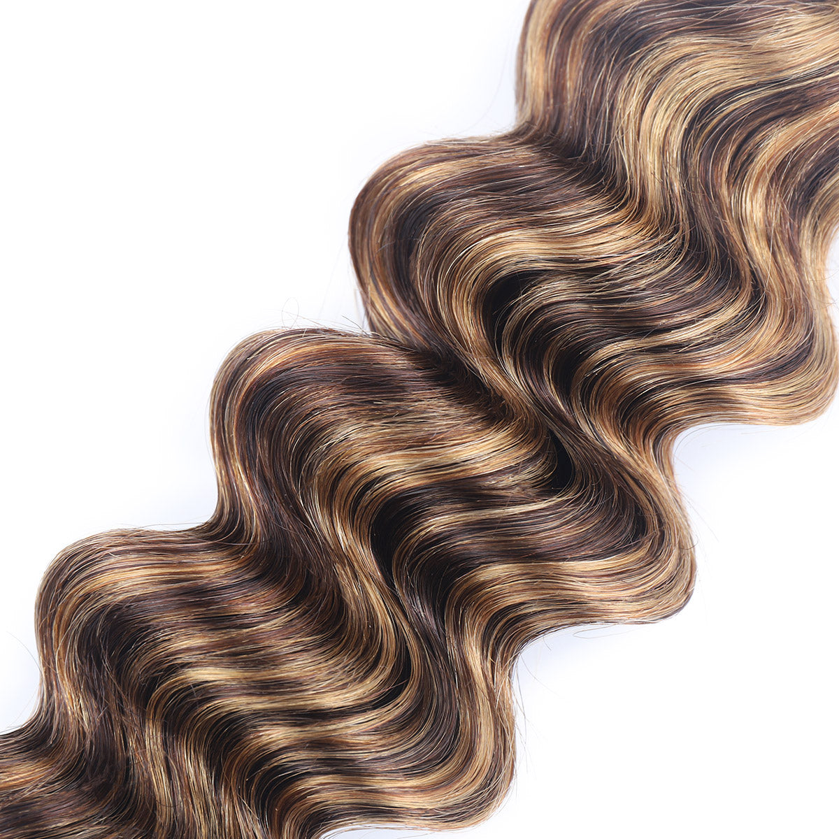 P4/27 Highlight Human Hair Bundles – Brown & Honey Blonde