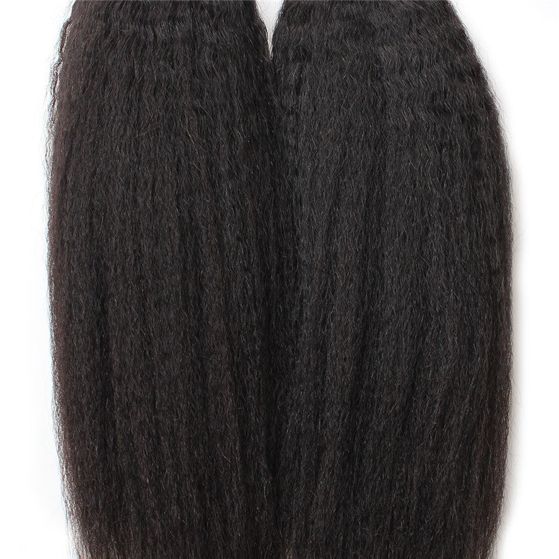 1pc Yaki Straight 100% Virgin Human Hair Bundle