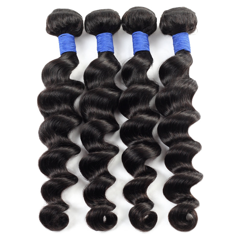 Loose Deep Wave Human Hair Bundle – 100% Human Hair