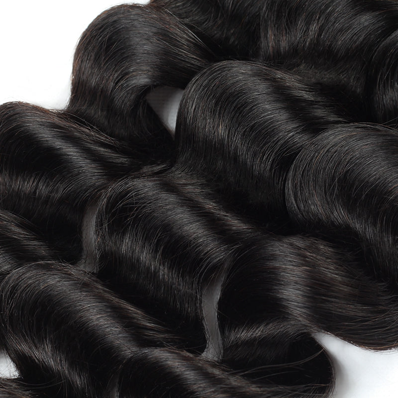 Loose Deep Wave Human Hair Bundle – 100% Human Hair
