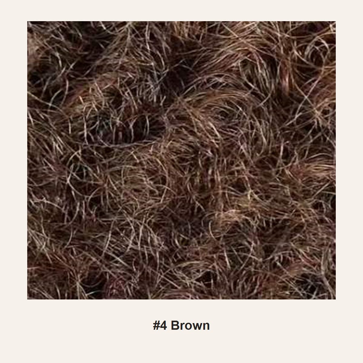 #4 Brown Afro Kinky bulk human hair for loc extensions