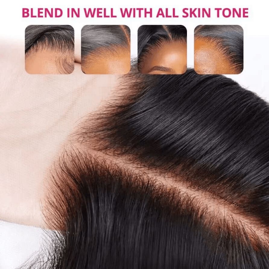 [210%-250% Density] FlexiGrip™ 13x6 HD Lace Body Wave | 100% Raw Remy Hair | Cuticle Aligned Glueless Wig