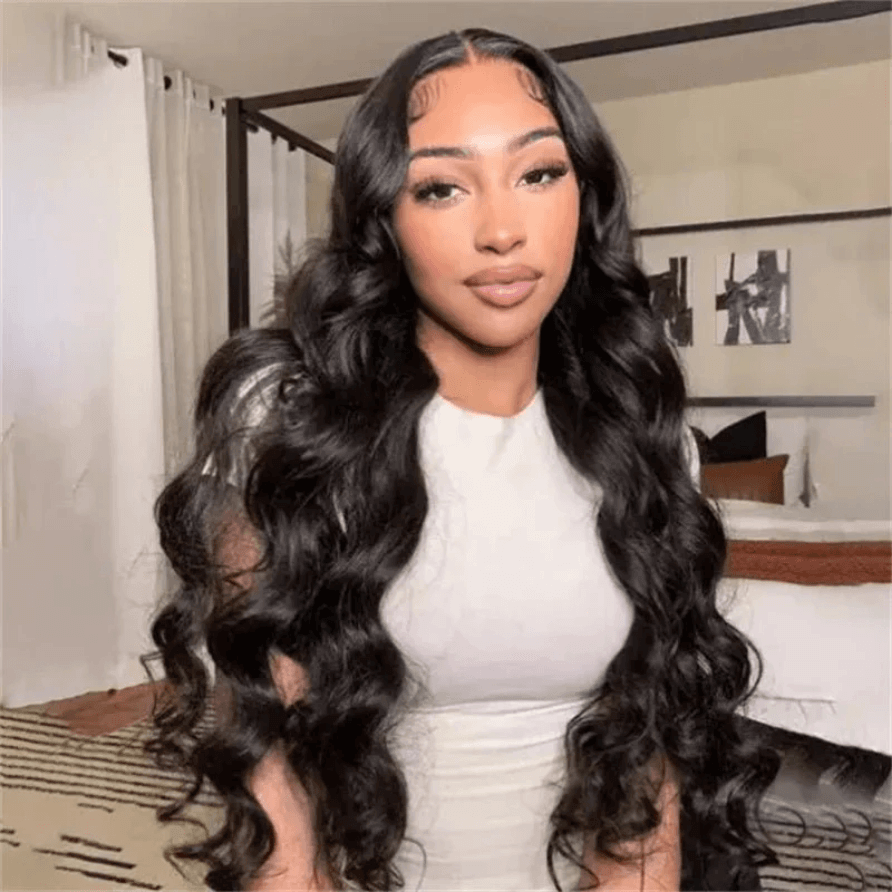 [210%-250% Density] FlexiGrip™ 13x6 HD Lace Body Wave Wig Glueless 100% Human Hair