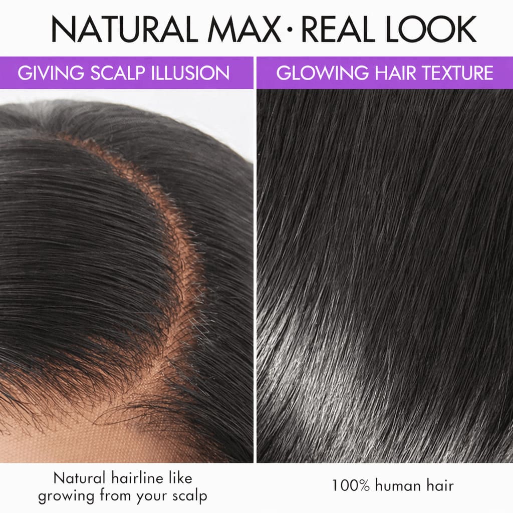 [210%-250% Density] FlexiGrip™ 13x6 HD Lace Body Wave | 100% Raw Remy Hair | Cuticle Aligned Glueless Wig