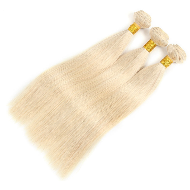 1pc 613 Blonde Straight / Body Wave 100% Human Hair Bundle