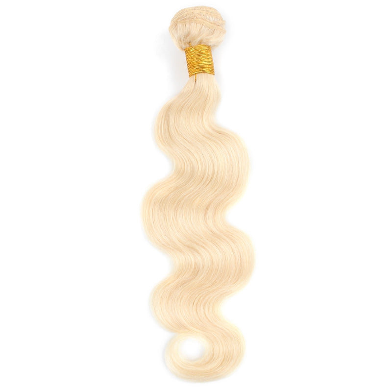 1pc 613 Blonde Straight / Body Wave 100% Human Hair Bundle