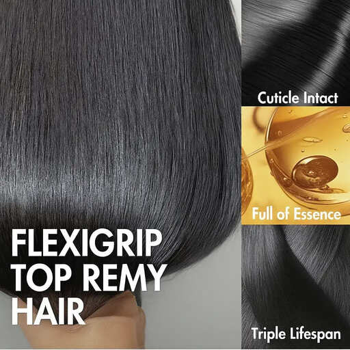 Natural Black 13x4 HD Lace Straight Wig — Glueless Raw Remy Hair