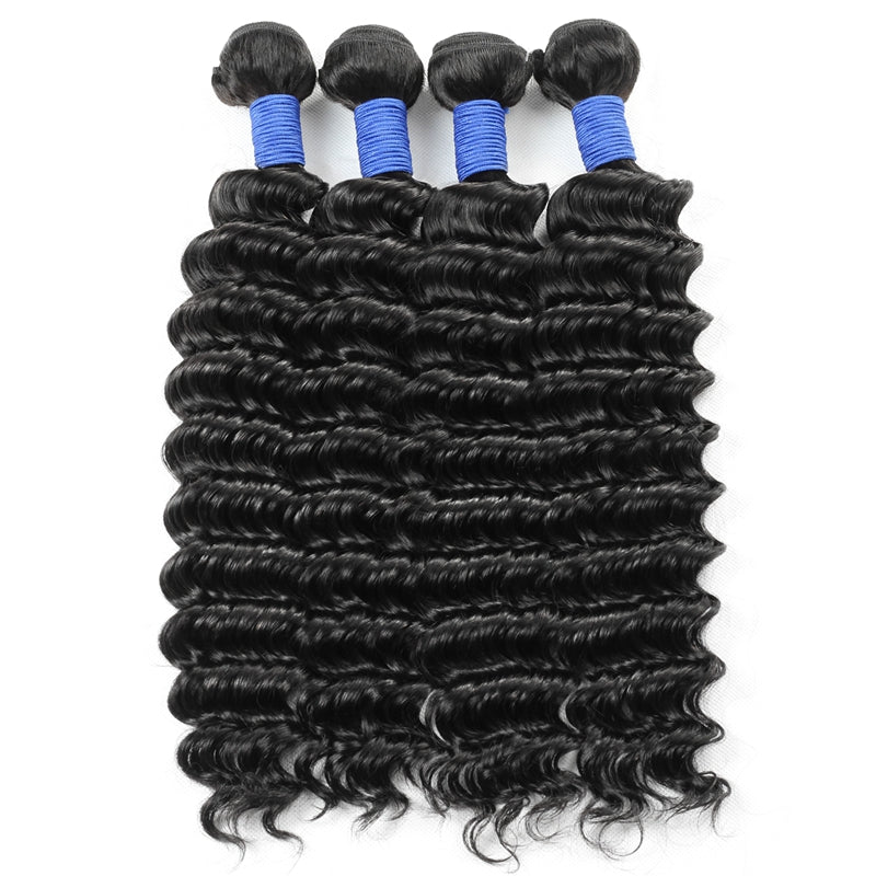 1pc Deep Wave 100% Virgin Human Hair Bundle