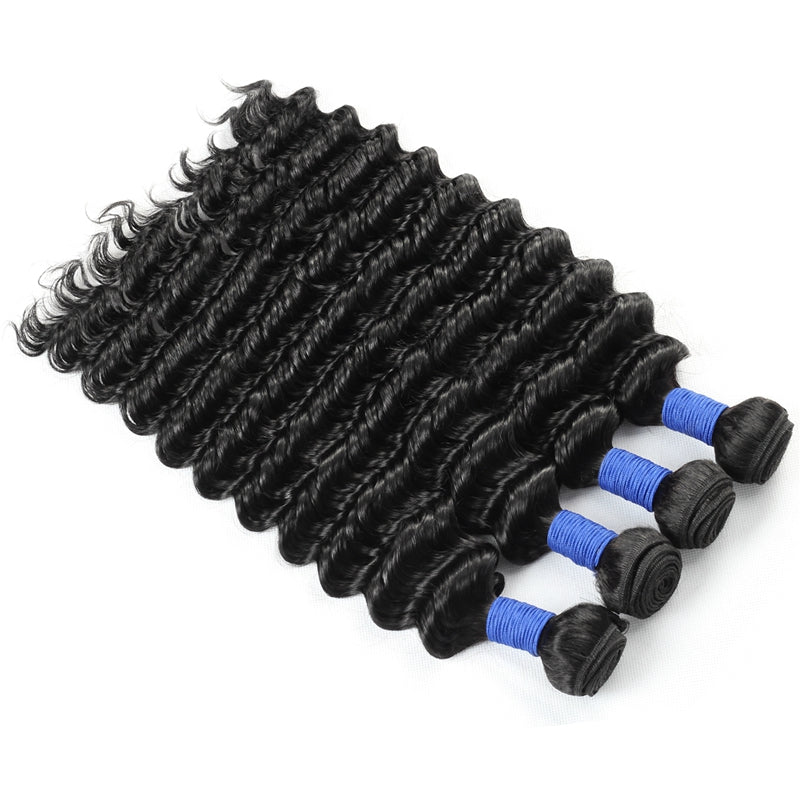 1pc Deep Wave 100% Virgin Human Hair Bundle
