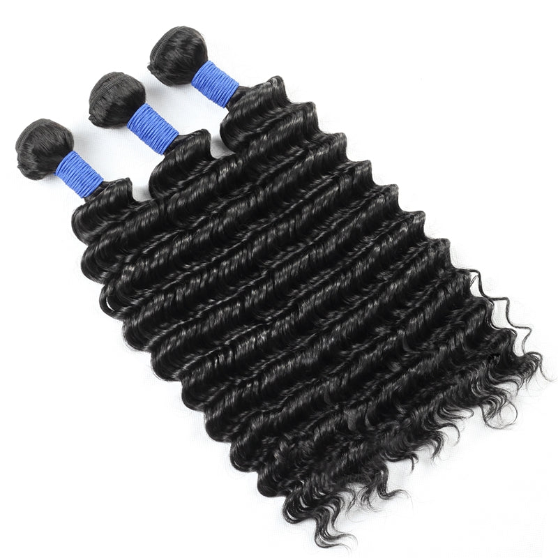 1pc Deep Wave 100% Virgin Human Hair Bundle