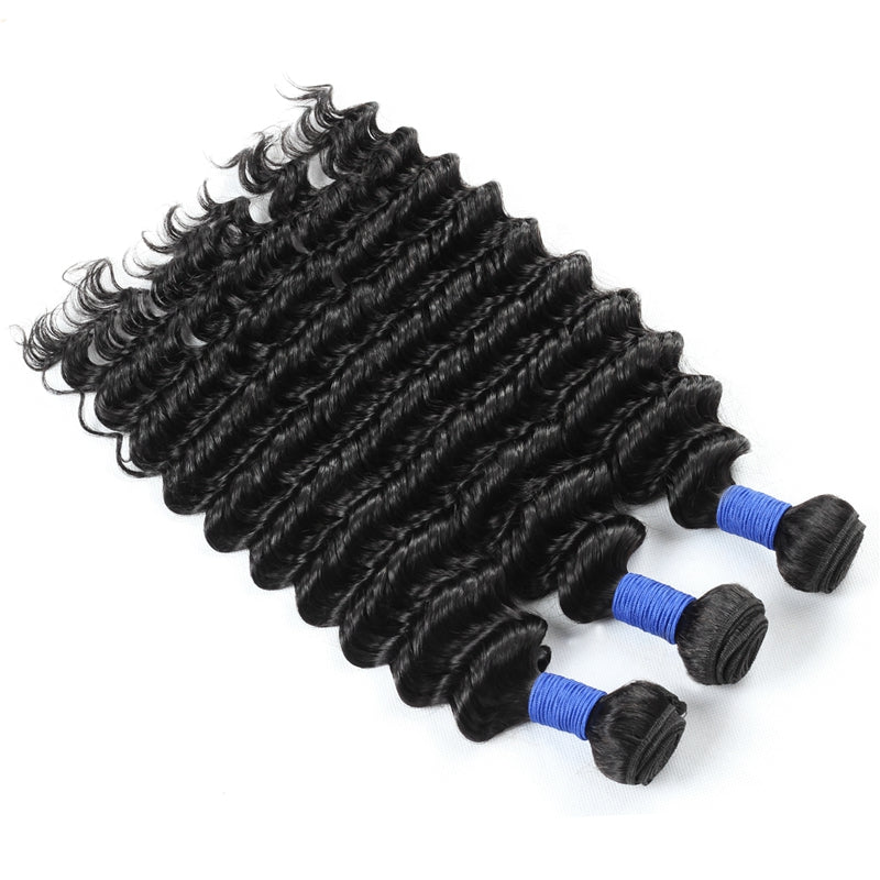 1pc Deep Wave 100% Virgin Human Hair Bundle
