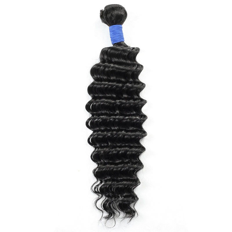1pc Deep Wave 100% Virgin Human Hair Bundle