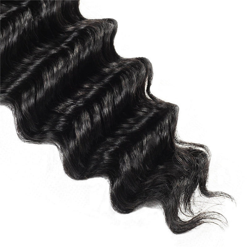 1pc Deep Wave 100% Virgin Human Hair Bundle