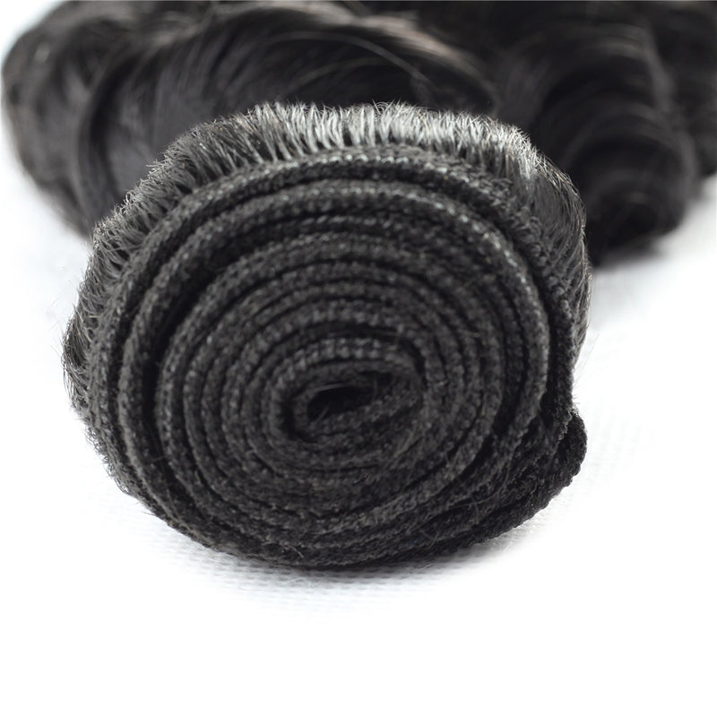 1pc Deep Wave 100% Virgin Human Hair Bundle