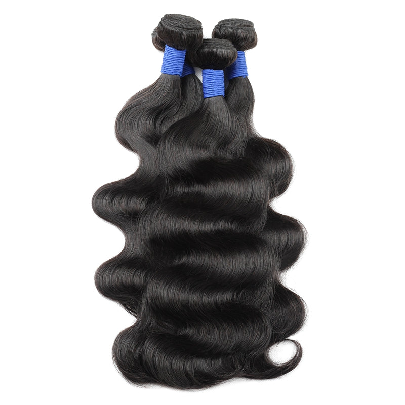 1pc Straight / Body Wave 100% Virgin Human Hair Bundle