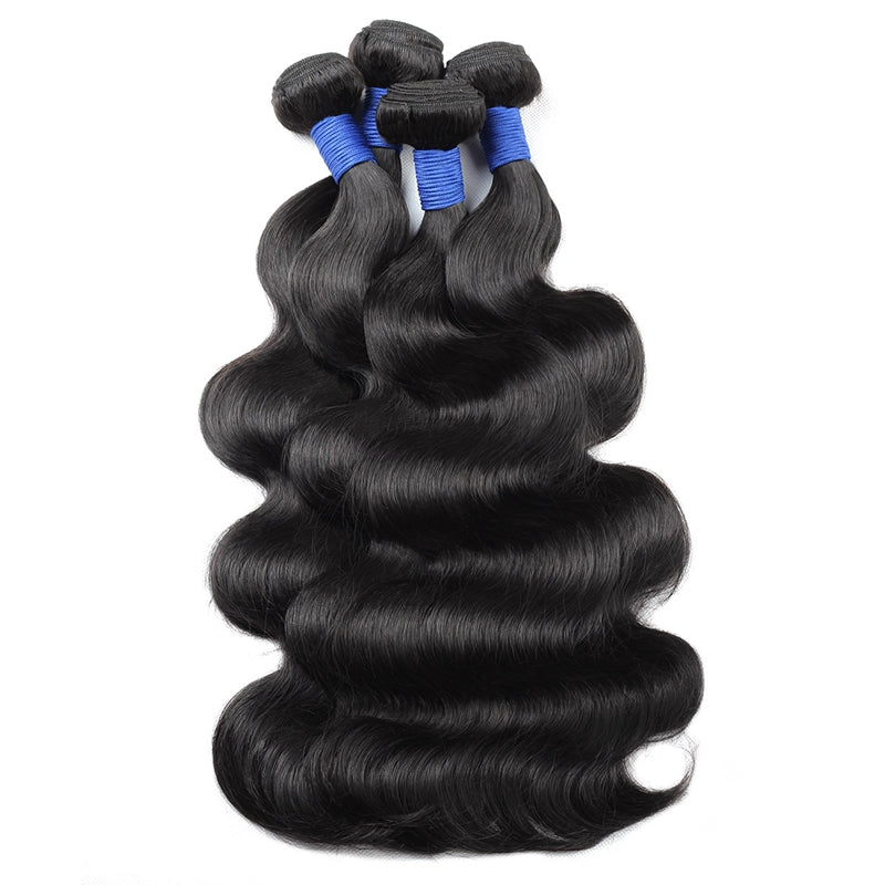 1pc Straight / Body Wave 100% Virgin Human Hair Bundle