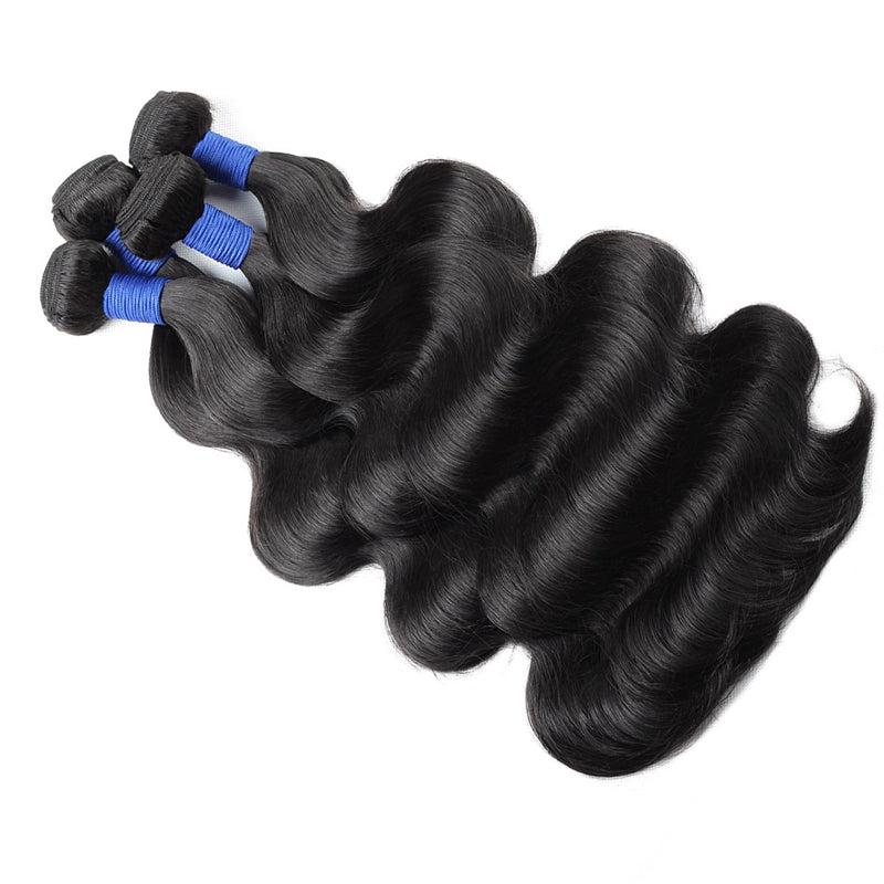 1pc Straight / Body Wave 100% Virgin Human Hair Bundle