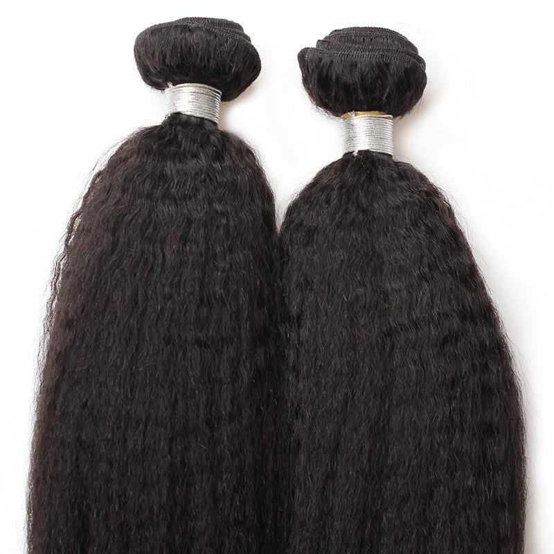 1pc Yaki Straight 100% Virgin Human Hair Bundle