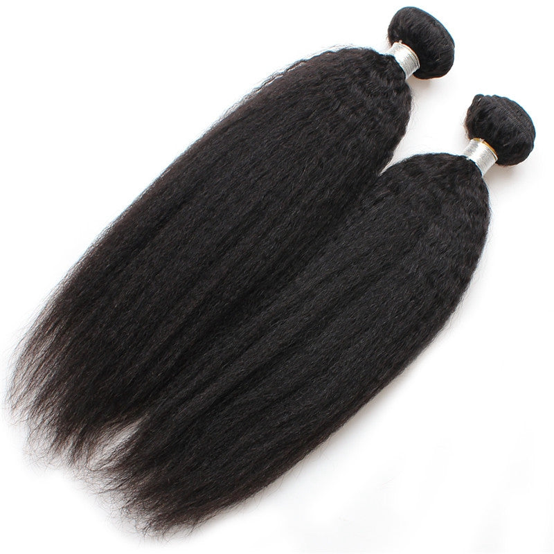 1pc Yaki Straight 100% Virgin Human Hair Bundle