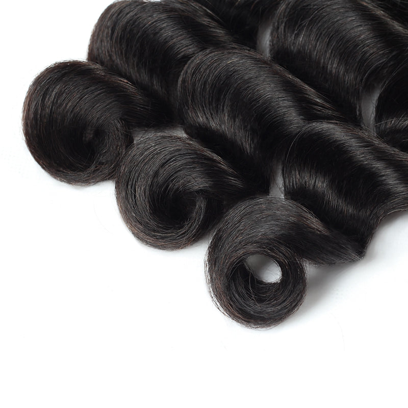 Loose Deep Wave Human Hair Bundle – 100% Human Hair