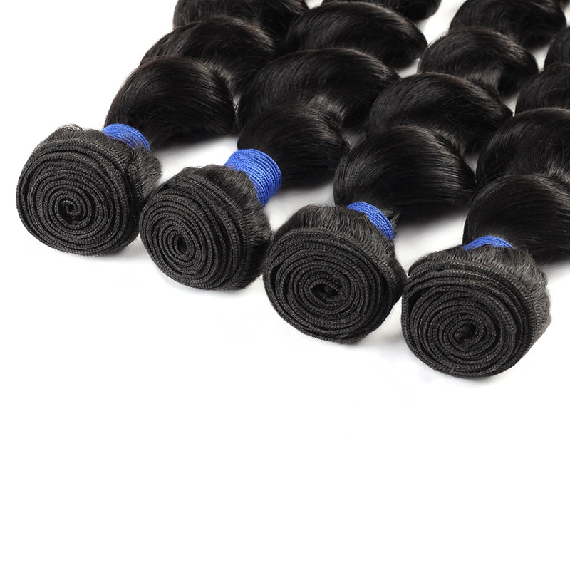 Loose Deep Wave Human Hair Bundle – 100% Human Hair