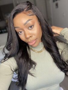 FLEXIGRIP 13x6 Body Wave HD Lace Front Wigs Human Hair for Women Lace Front Human Hair Wig with Baby Hair Natural Black
