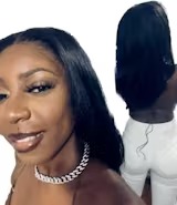 FLEXIGRIP 13x6 Body Wave HD Lace Front Wigs Human Hair for Women Lace Front Human Hair Wig with Baby Hair Natural Black