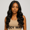 FLEXIGRIP 13x6 Body Wave HD Lace Front Wigs Human Hair for Women Lace Front Human Hair Wig with Baby Hair Natural Black
