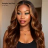 FLEXIGRIP 13x6 Body Wave HD Lace Front Wigs Human Hair for Women Lace Front Human Hair Wig with Baby Hair Natural Black