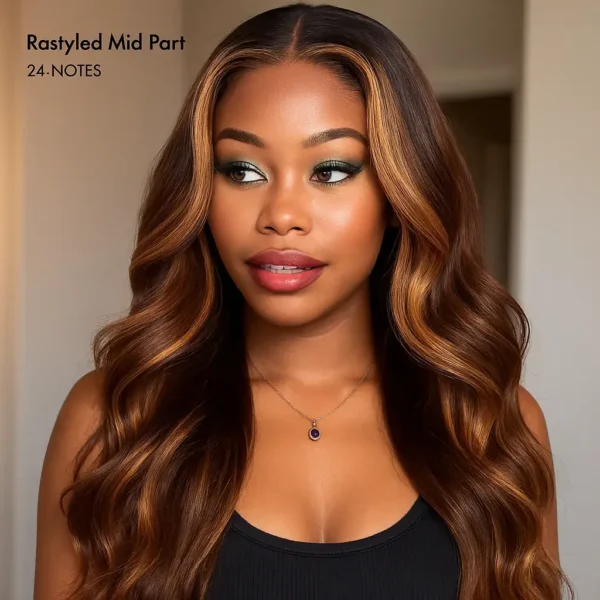 FLEXIGRIP 13x6 Body Wave HD Lace Front Wigs Human Hair for Women Lace Front Human Hair Wig with Baby Hair Natural Black