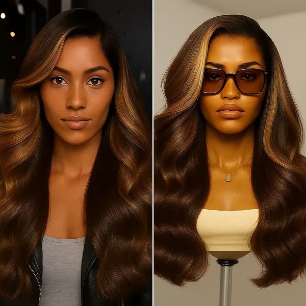 FLEXIGRIP 13x6 Body Wave HD Lace Front Wigs Human Hair for Women Lace Front Human Hair Wig with Baby Hair Natural Black